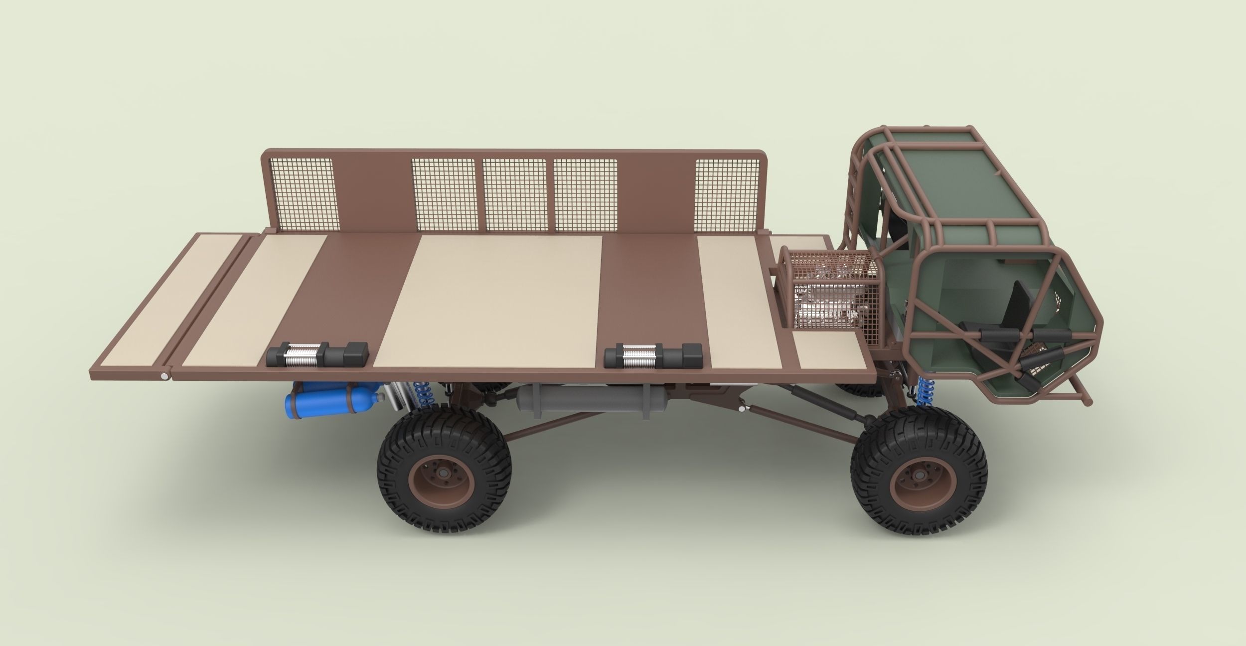 Mongo Heist Truck from Fast and Furious 3D model_10