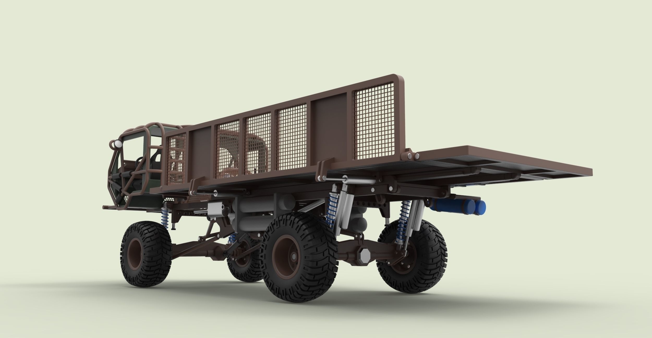 Mongo Heist Truck from Fast and Furious 3D model_16