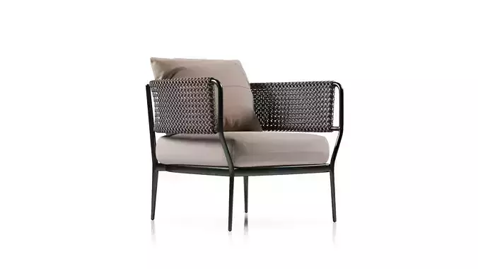 Dedon Bellmonde Armchair 3D model