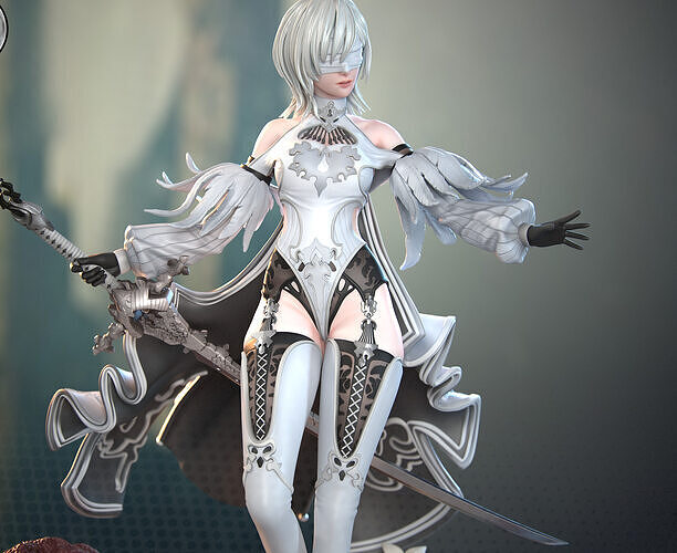  YoRHa No10 Type H 3D print model