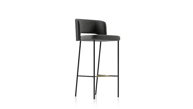 harri stool more 3D model