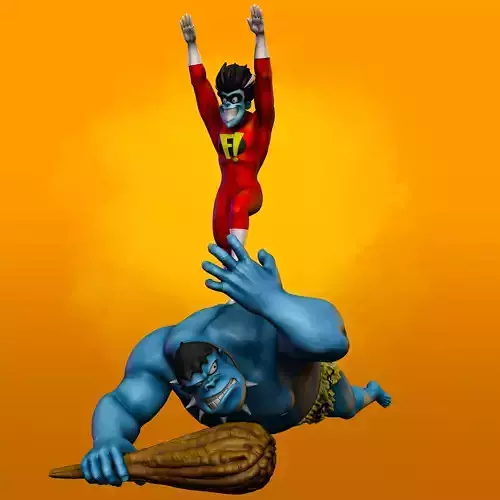 Freakazoid Animated Series 3D print model