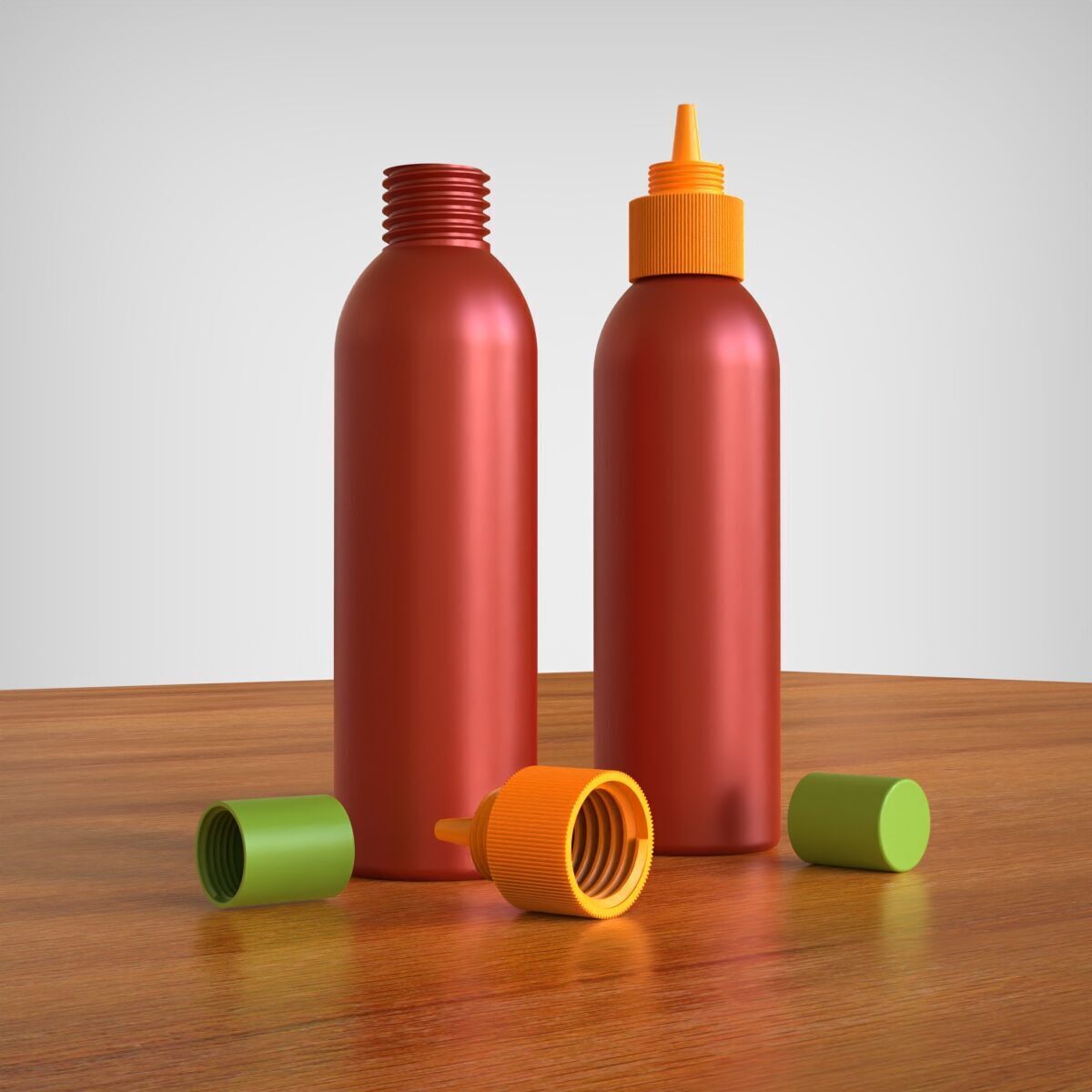 Squeeze Bottle 3D print model_7