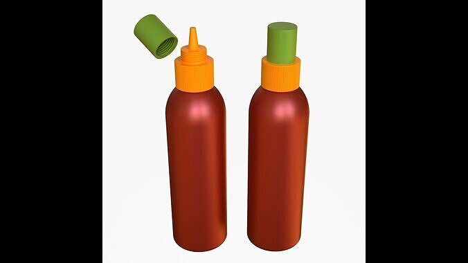 Squeeze Bottle 3D print model