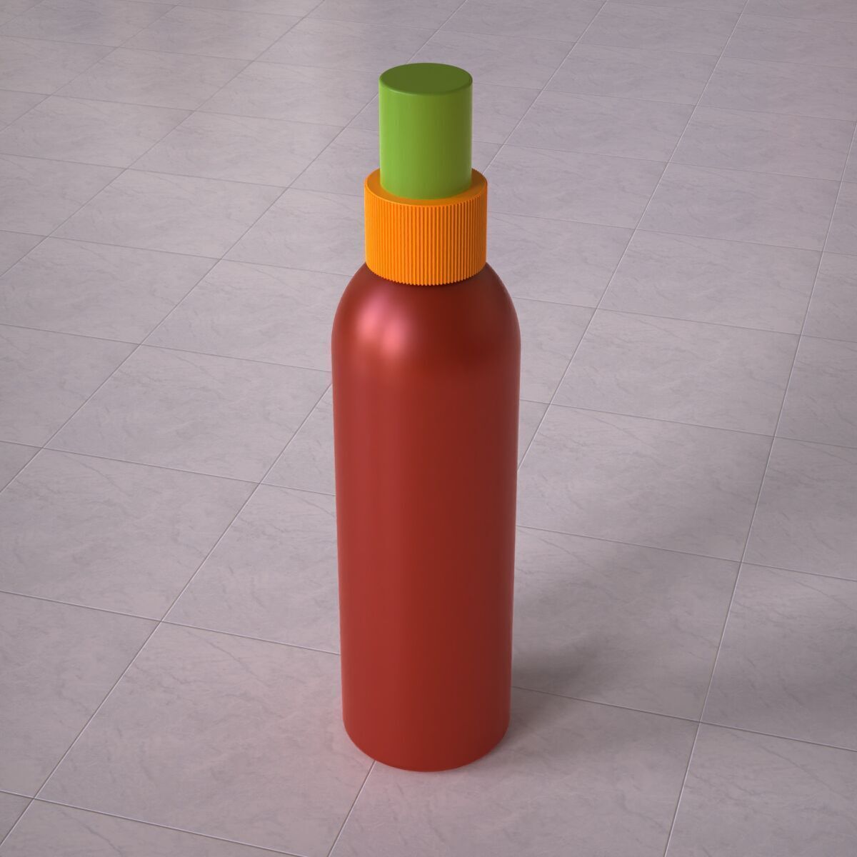 Squeeze Bottle 3D print model_1