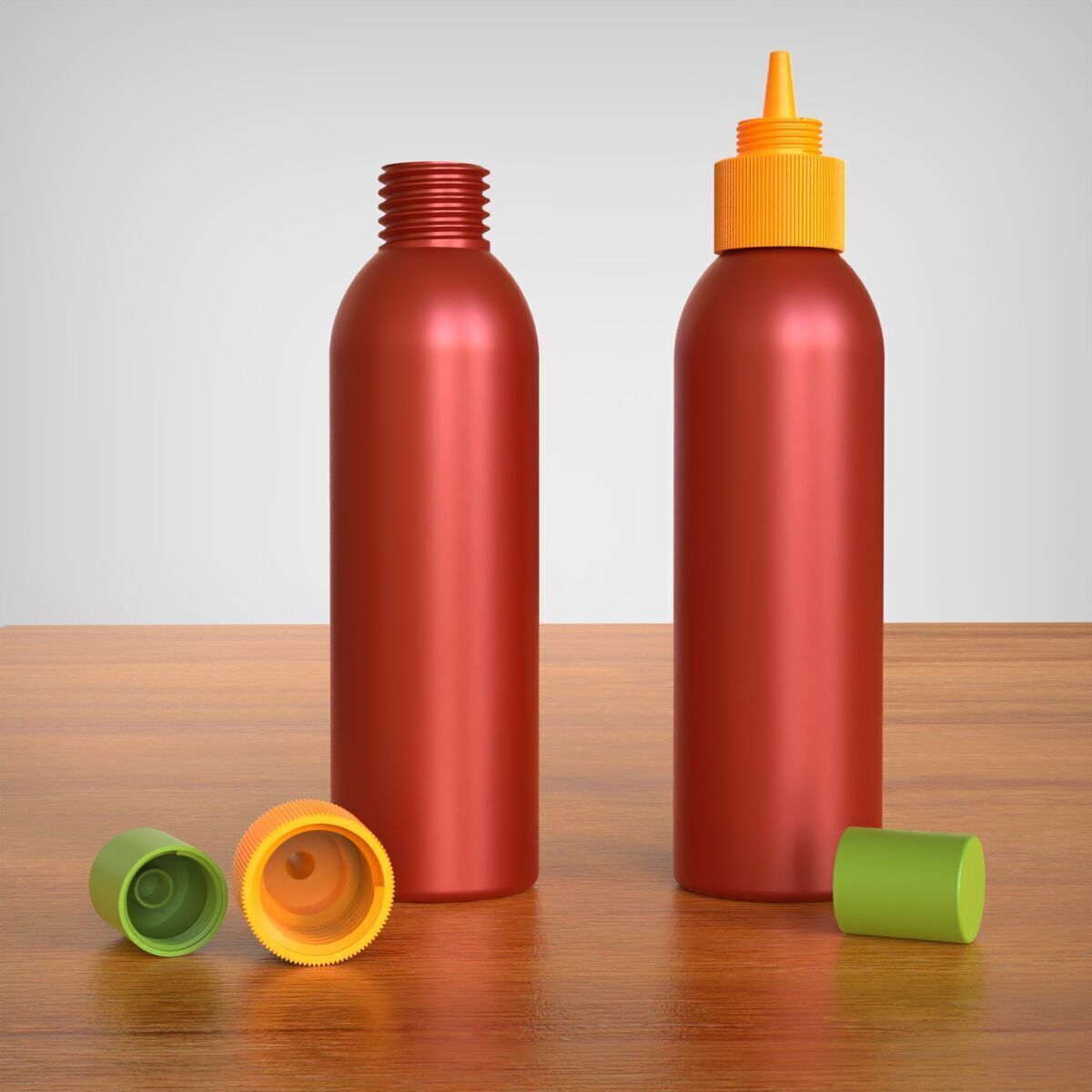 Squeeze Bottle 3D print model_8