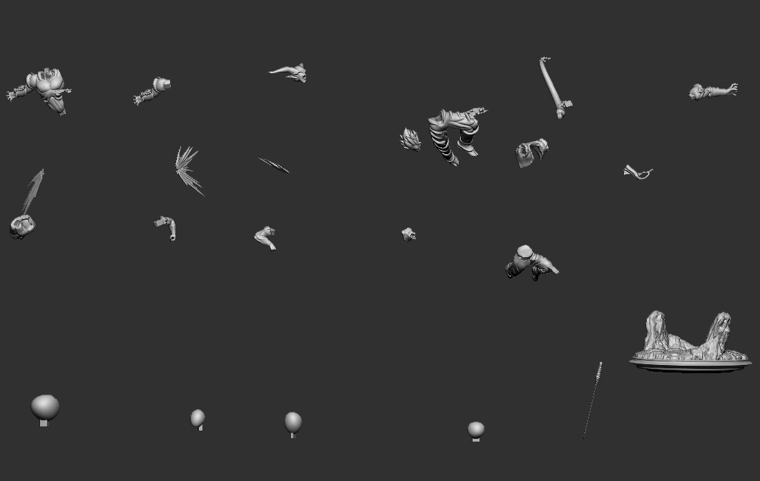 Janemba Super Saiyan Gogeta 3D print model_8