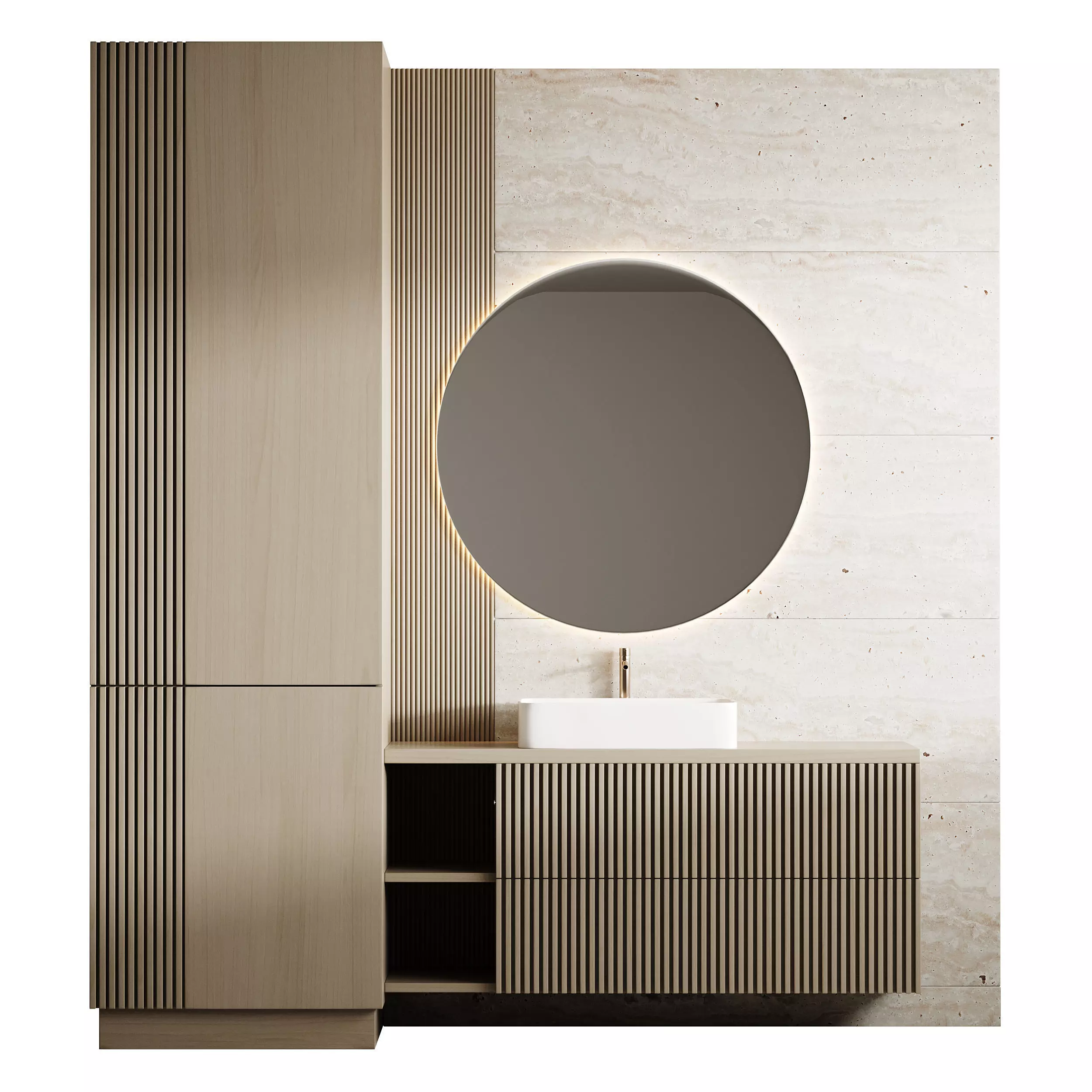 Bathroom furniture 20 3D model_0