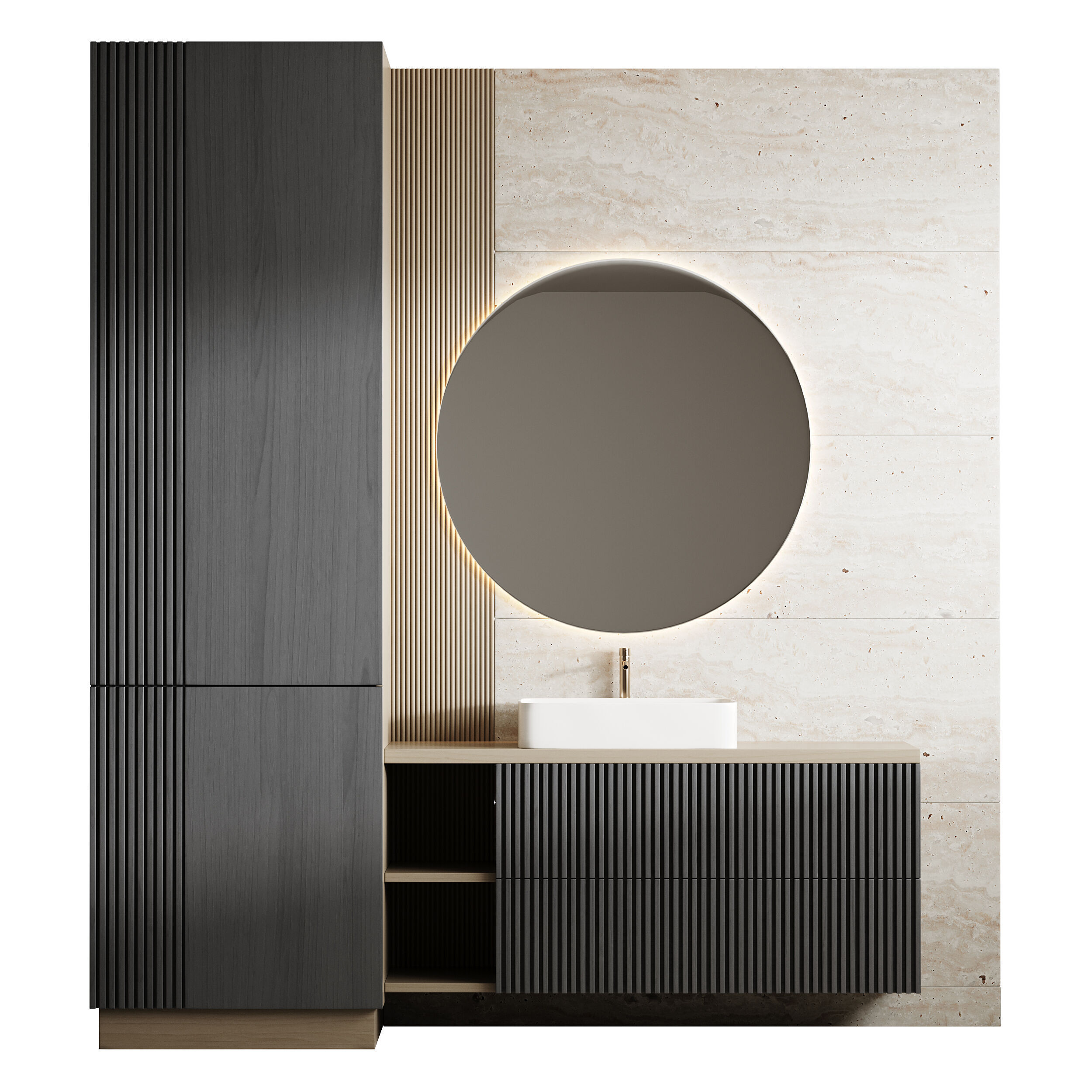 Bathroom furniture 20 3D model_4