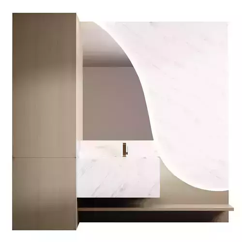 Bathroom furniture 21 3D model
