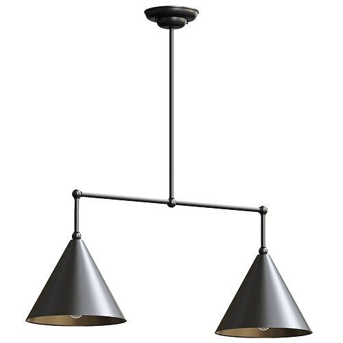  Mason Linear Chandelier 3D model