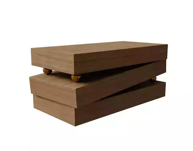 Realistic Simple Coffee Table