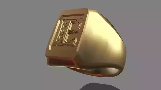 ring from gentelman 3D print model