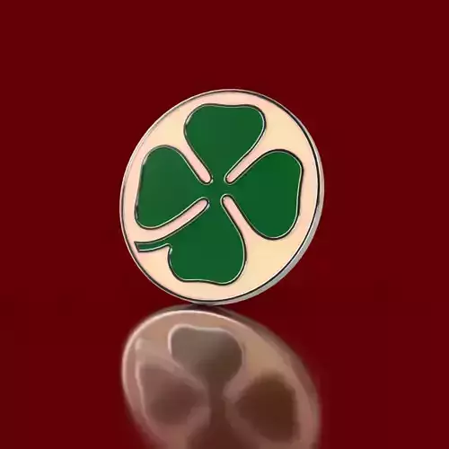 Alfa Romeo 2000 GTV C-Pillar Quadrifoglio Badge 3D print model