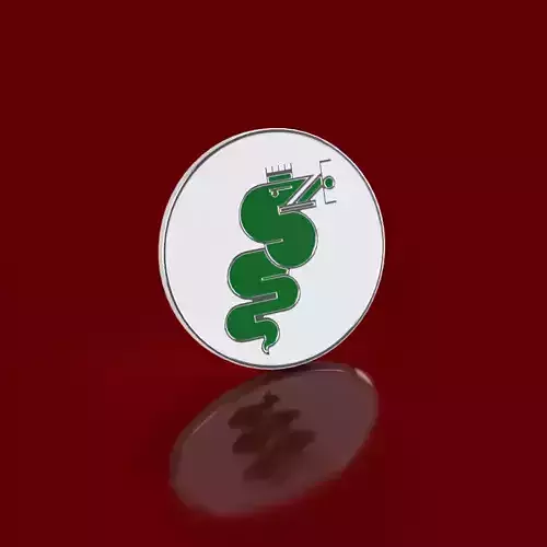 Alfa Romeo 2000 GTV C-Pillar Serpent Badge