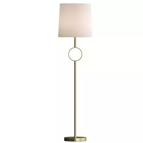  Metal Ring Floor Lamp