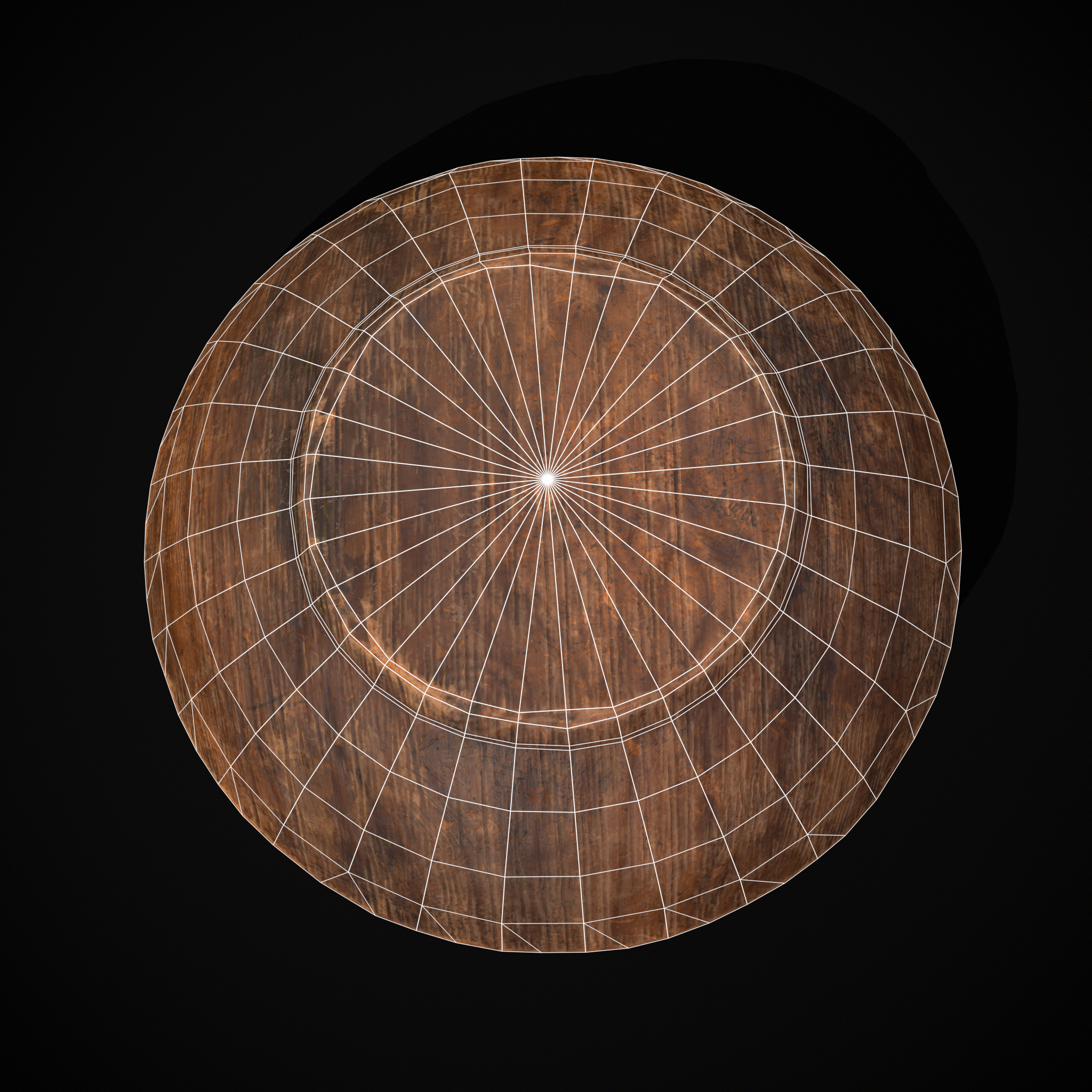 Eggs in Bowl Low-poly 3D model_14