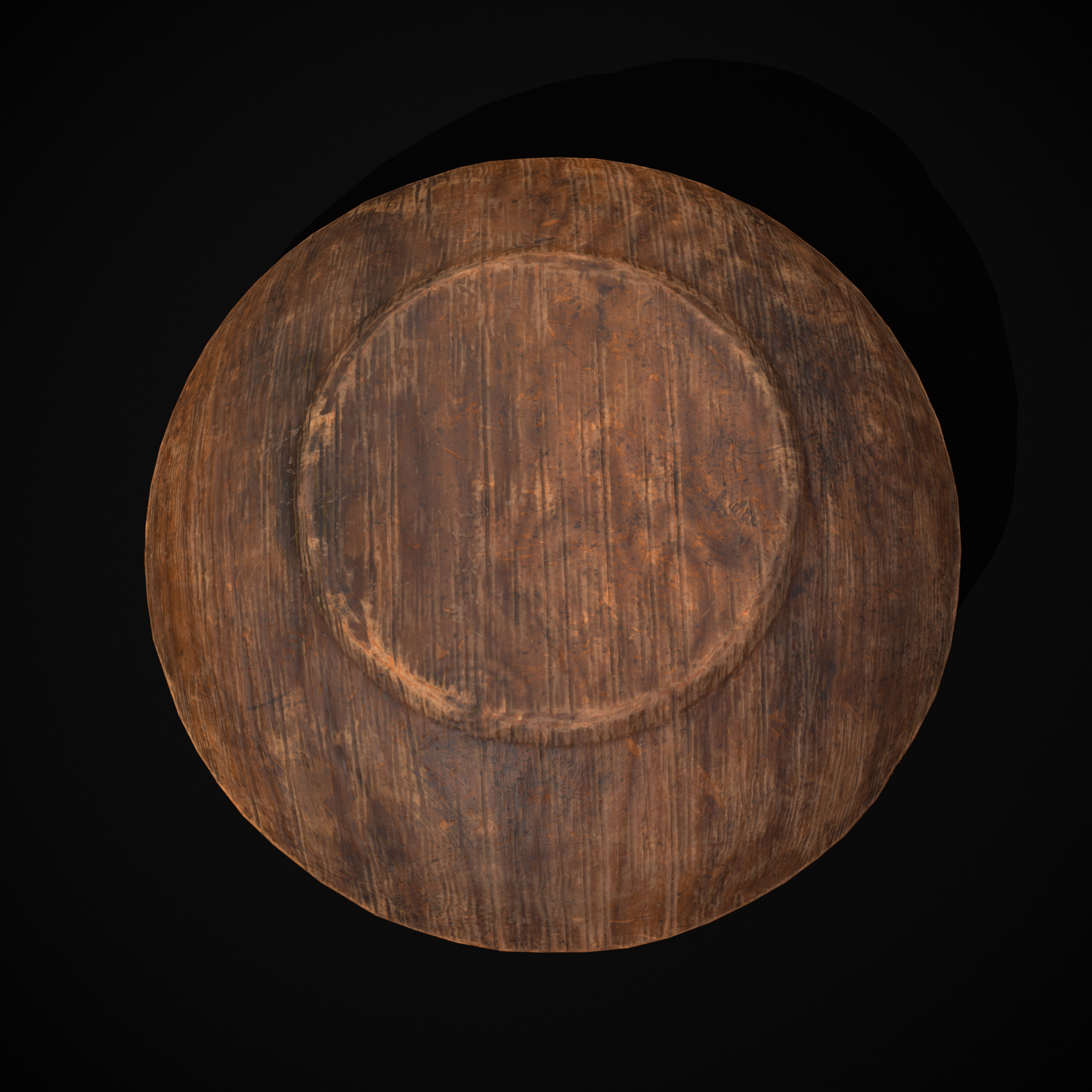 Eggs in Bowl Low-poly 3D model_13