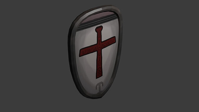 Knight Shield 3D model