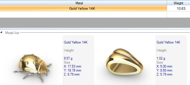 Ladybug Pendant Necklace charm Bracelet Jewelry 3D print model_19