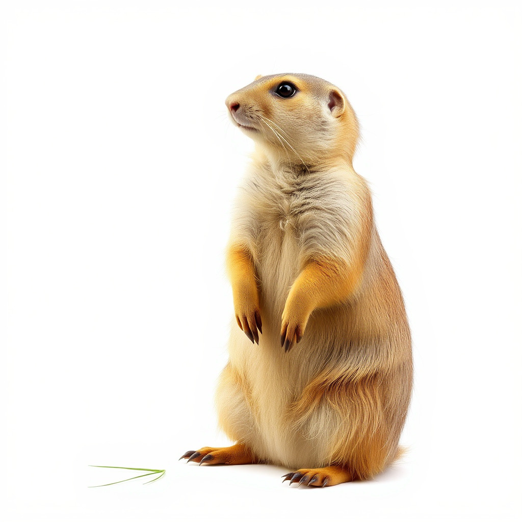 Prairie Dog D Model Pack with Detailed Fur and Textures Low-poly 3D model_3