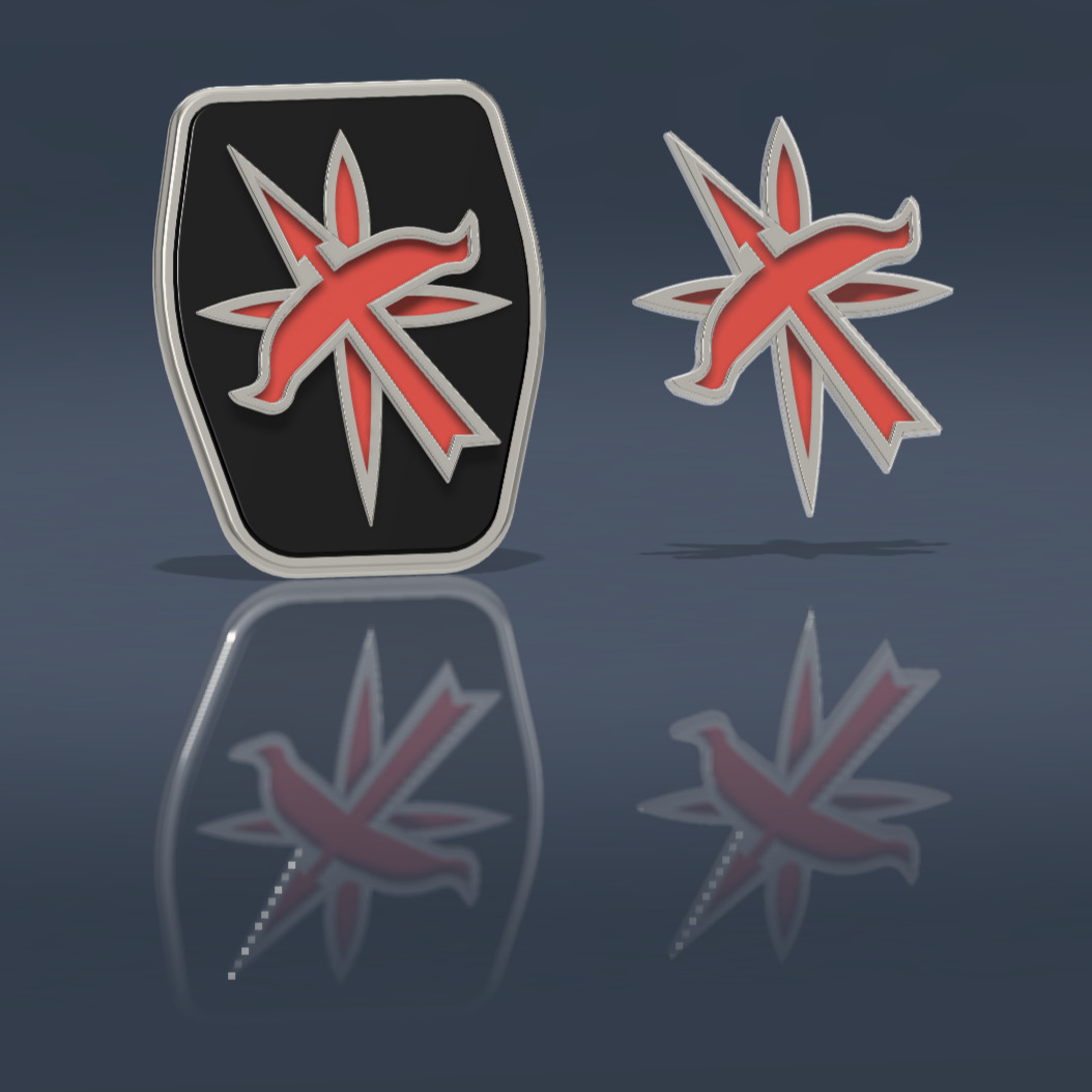 JDM Toyota Chaser Badge 3D print model_2