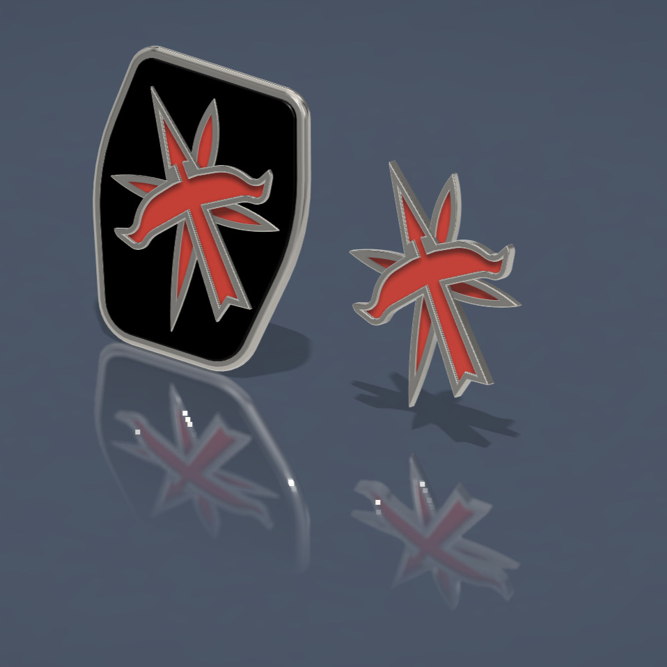 JDM Toyota Chaser Badge 3D print model_1