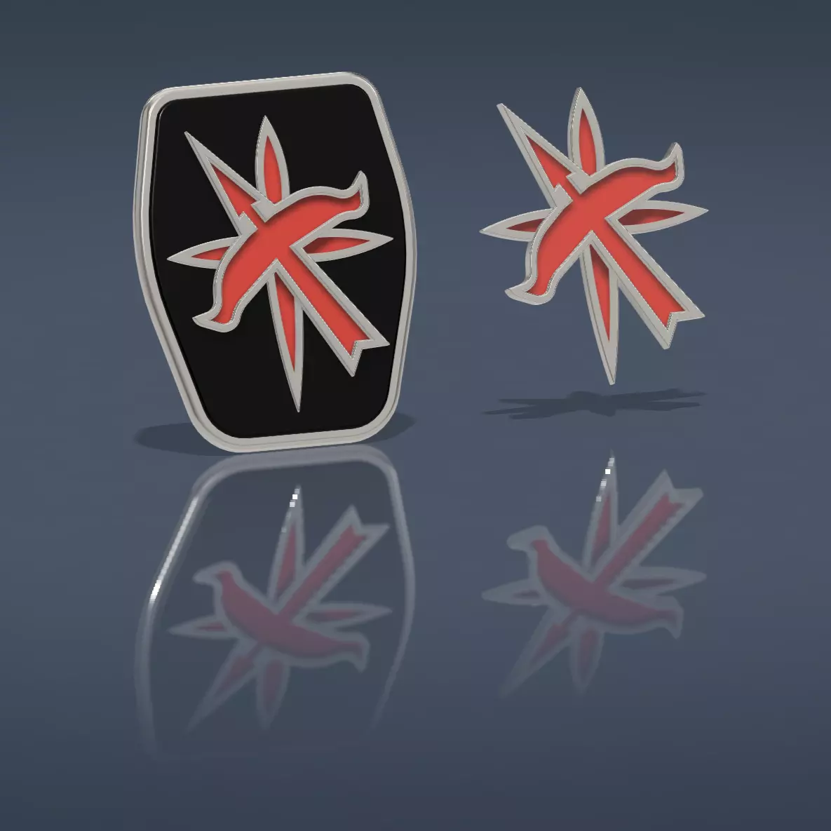 JDM Toyota Chaser Badge 3D print model_0