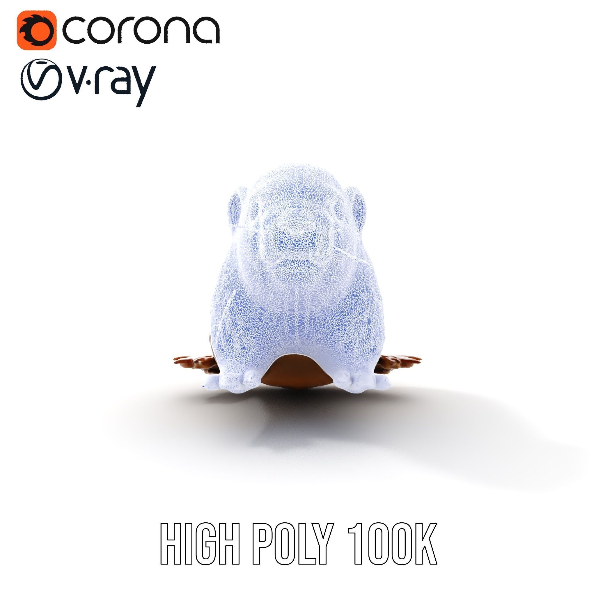 Realistic Small Animal Model Pack  Ideal for Rendering and Games Low-poly 3D model_37