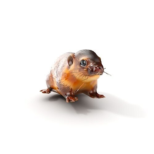 Realistic Small Animal Model Pack  Ideal for Rendering and Games Low-poly 3D model