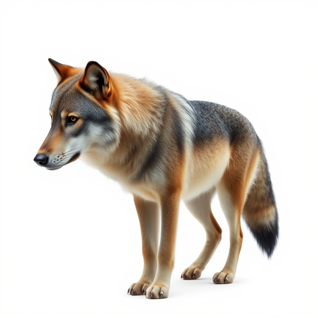 Realistic Wolf D Model Pack Low-poly 3D model_2