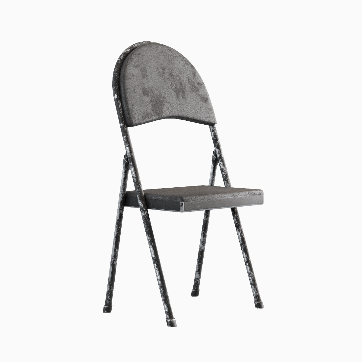 Folding Chair Set Low-poly 3D model_33