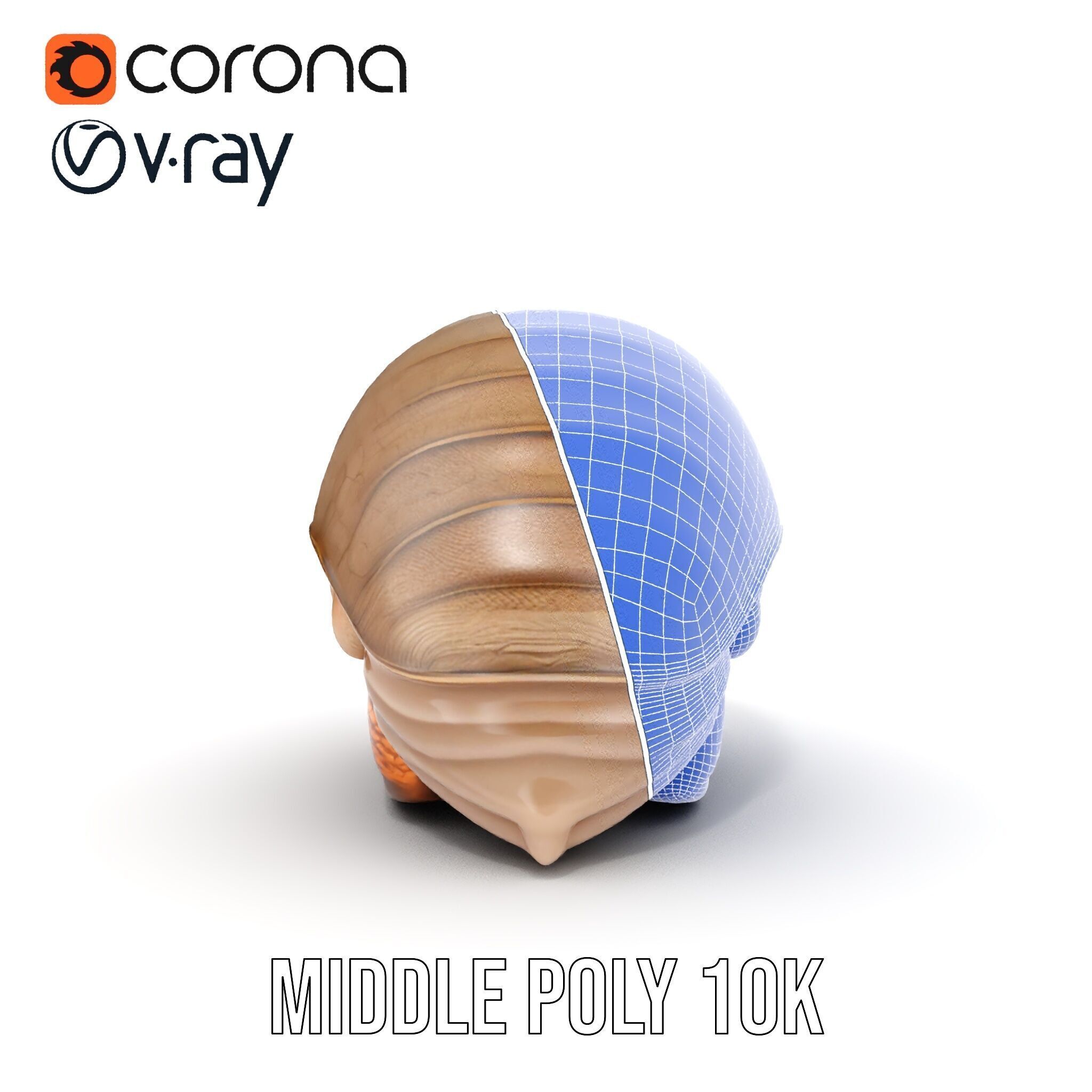 Armadillo Creature D Model Pack Low-poly 3D model_32