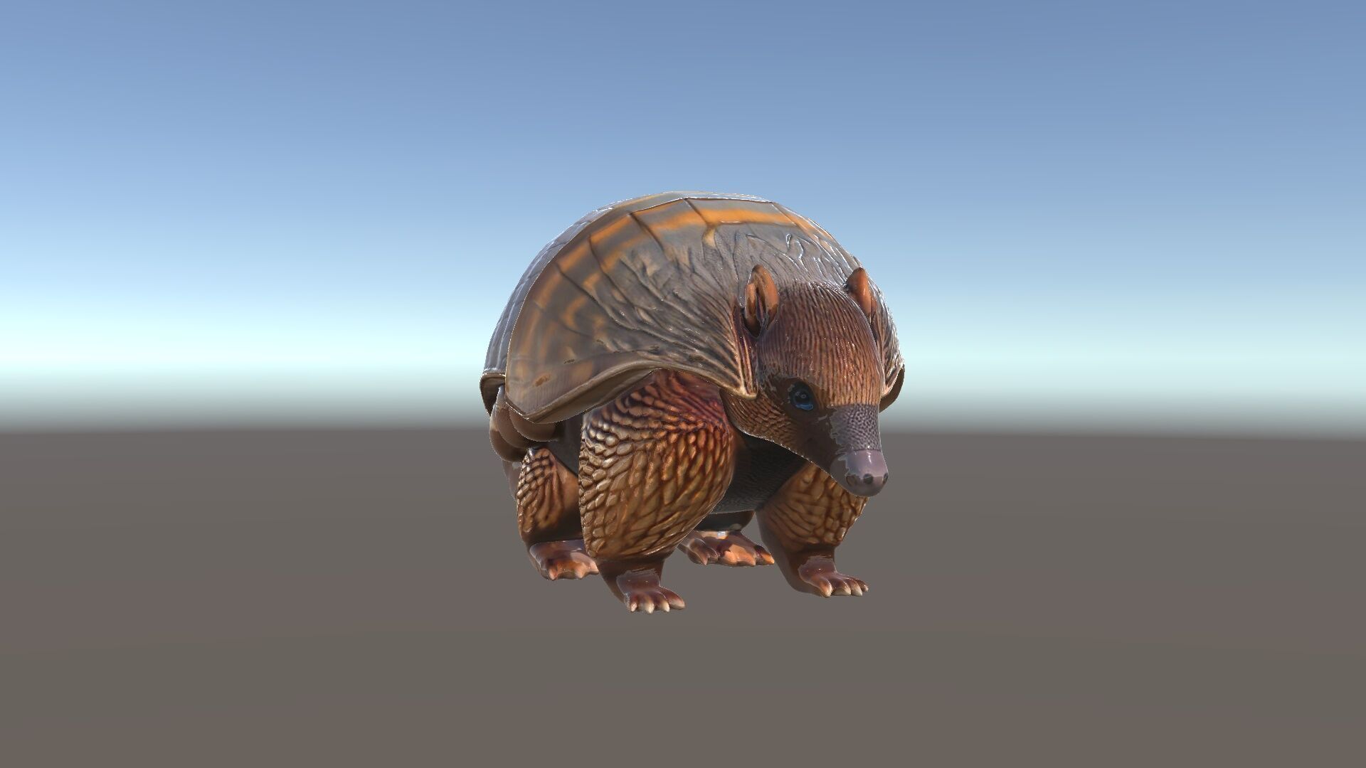 Armadillo Creature D Model Pack Low-poly 3D model_6