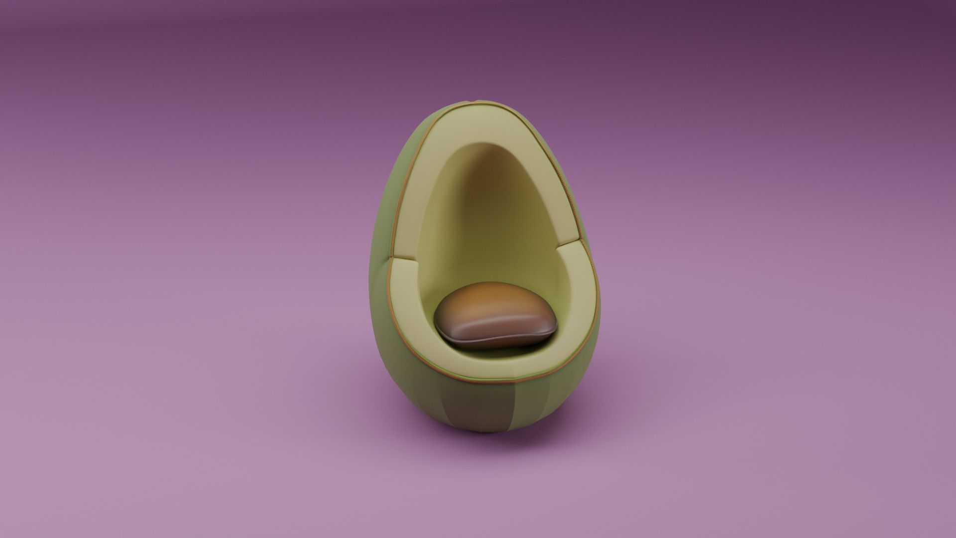 Stylized Designer Chair Pack for 3D Printing Visualization 3D print model_7