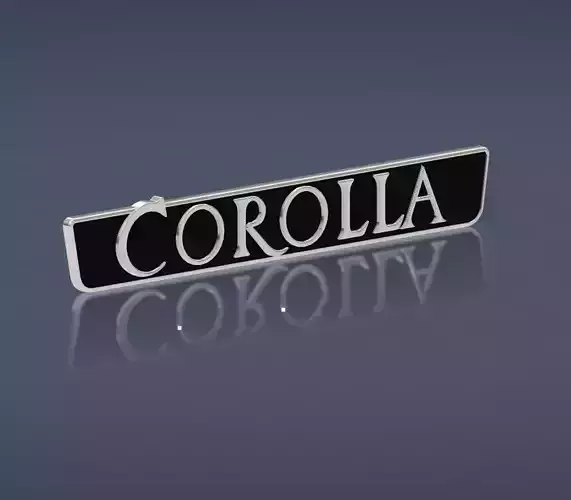 Toyota Corolla 2nd Gen KE20 KE25 KE26 TE20 TE21 TE25 TE27 Emblem