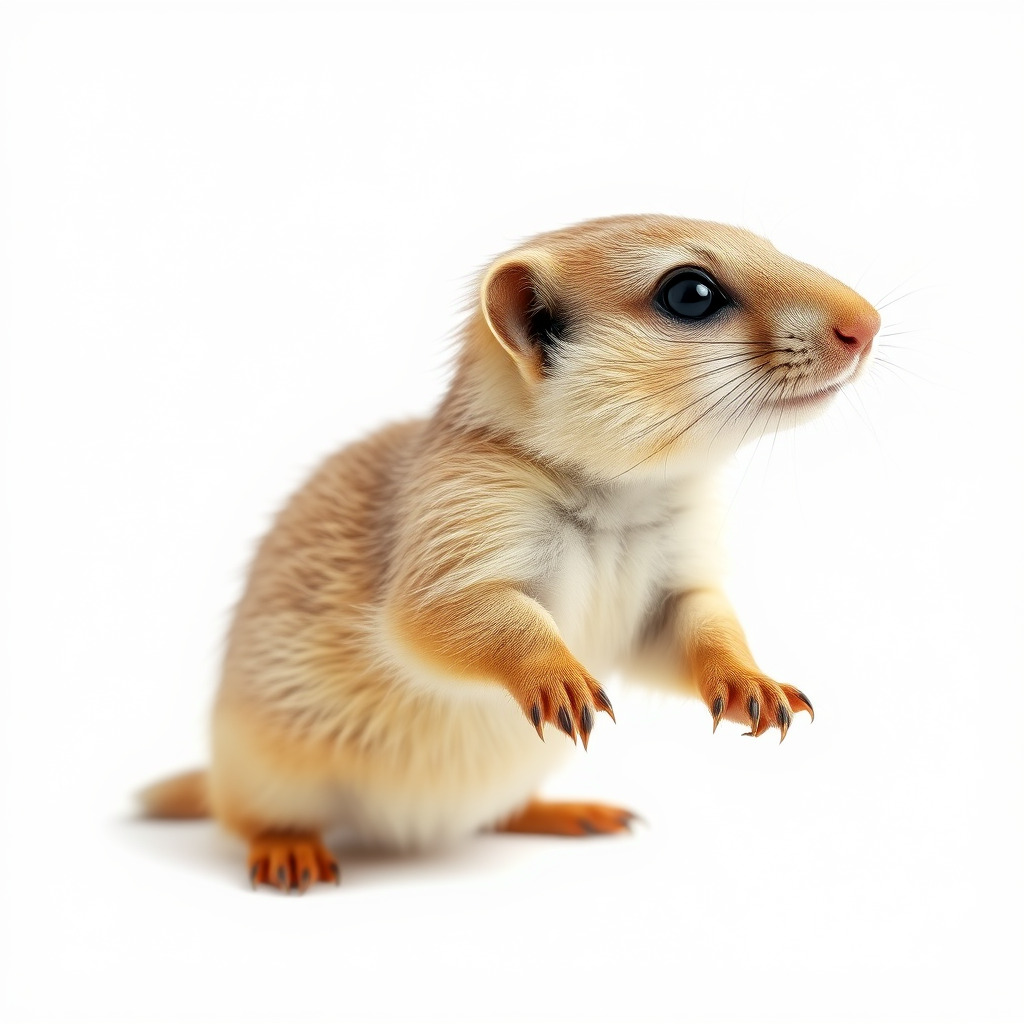 Furry Meerkat Model Pack with Detailed Textures Low-poly 3D model_3