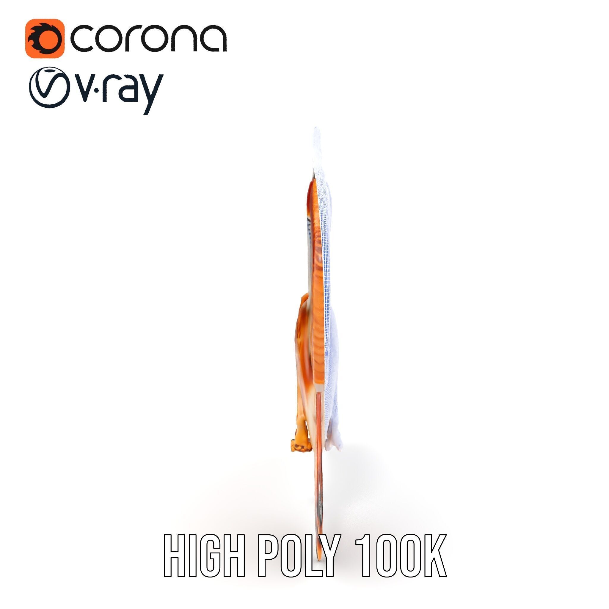 Redtailed Hawk D Model Pack Low-poly 3D model_38