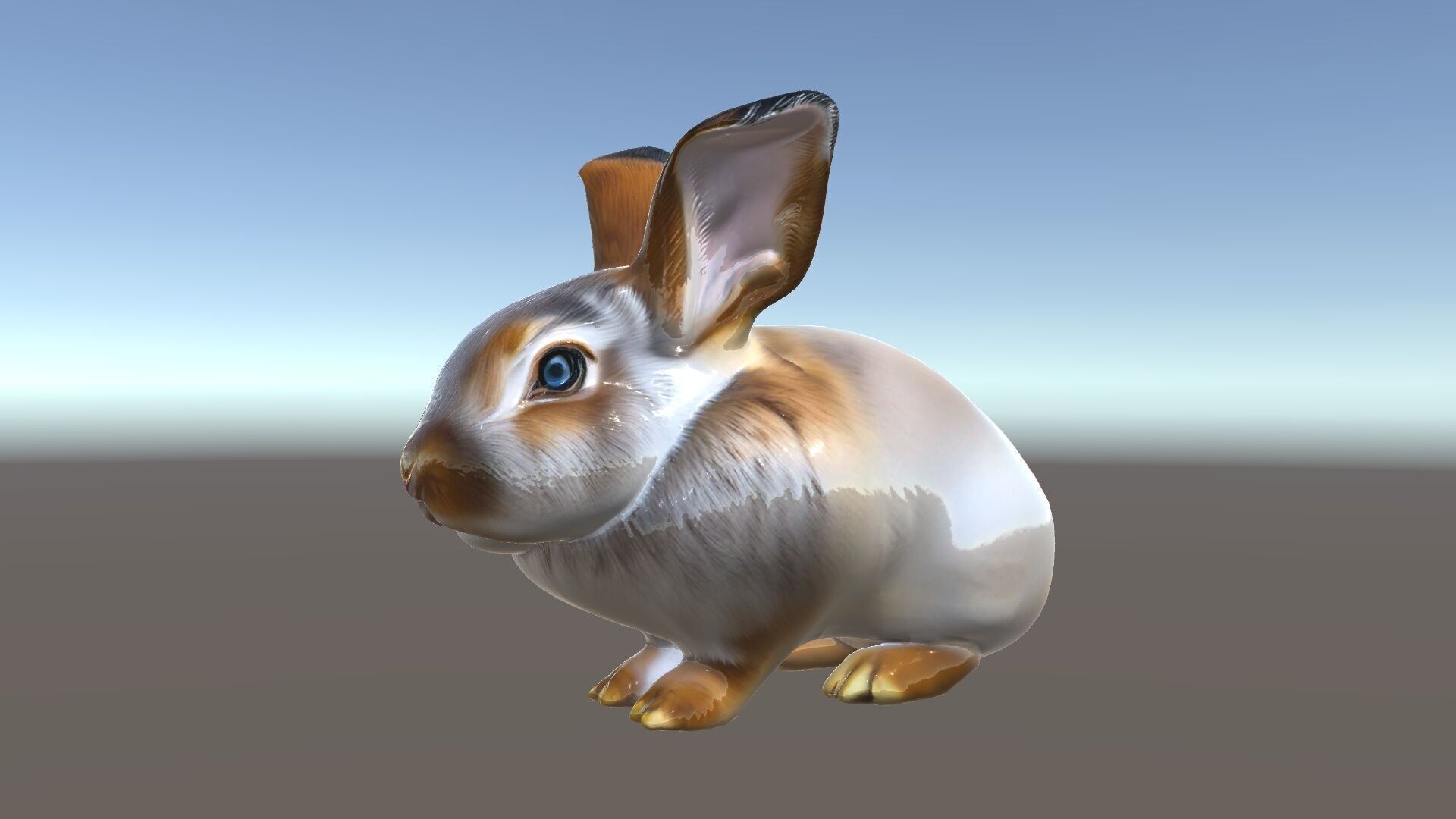 Realistic Rabbit Model Pack for D Rendering  Game Engines Low-poly 3D model_33