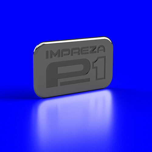 Subaru Impreza  P1  Emblem 3D print model