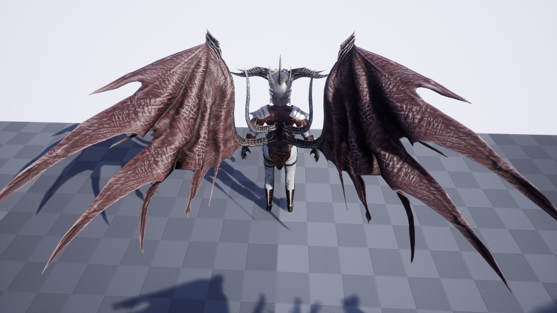 Dark Princess Low-poly 3D model_18