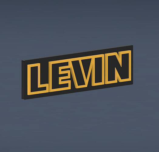 Toyota Levin Badge 3D print model