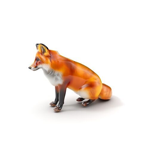 Realistic Fox Model Pack for D Animation and Rendering Low-poly 3D model