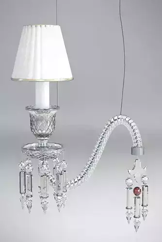 Baccarat Fantome Ceiling hanging lamp 3D model