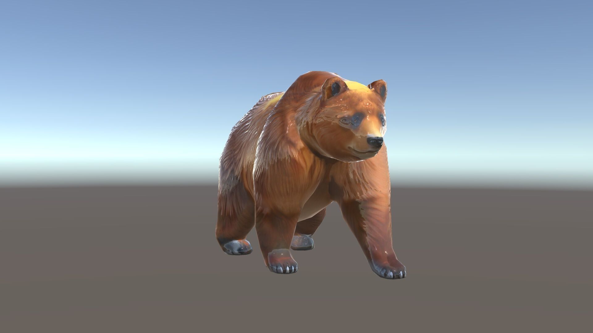 Realistic Bear Model Pack with Diverse Level of Detail Low-poly 3D model_34