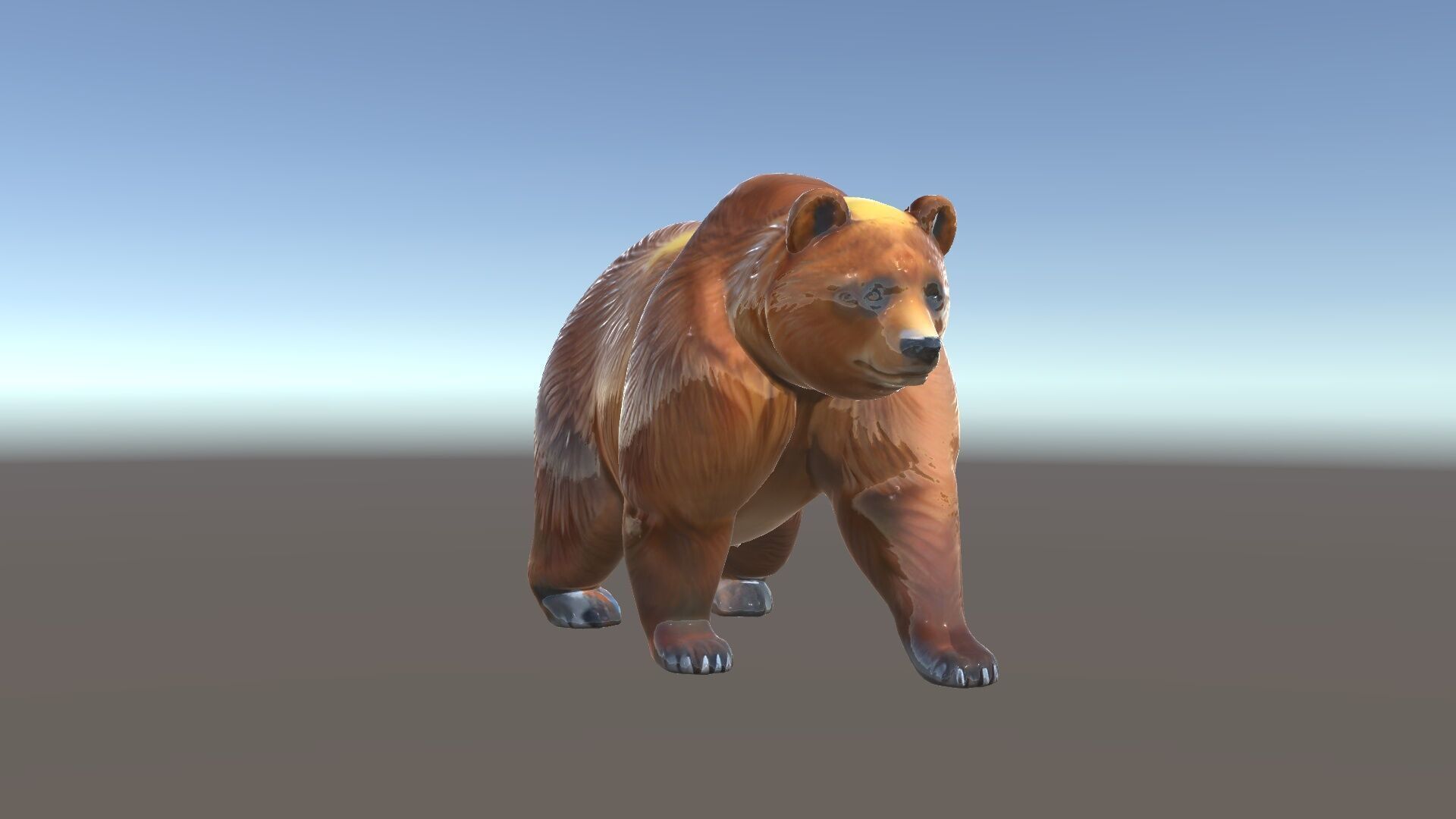 Realistic Bear Model Pack with Diverse Level of Detail Low-poly 3D model_33