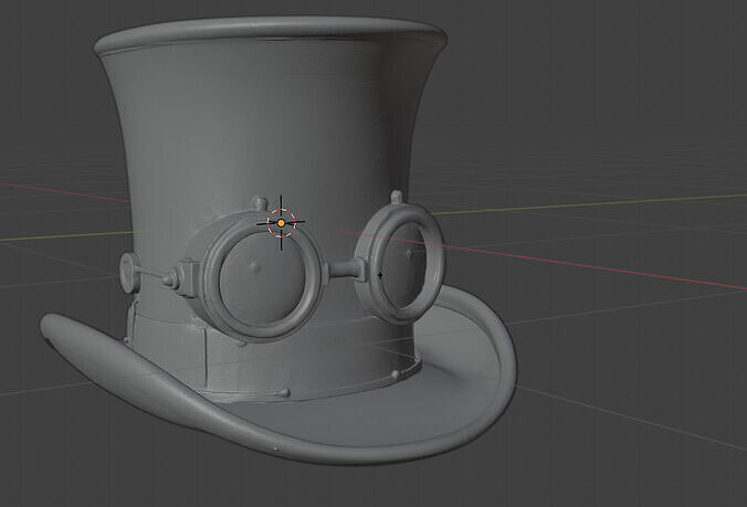 Steam Punk Hat 3D print model