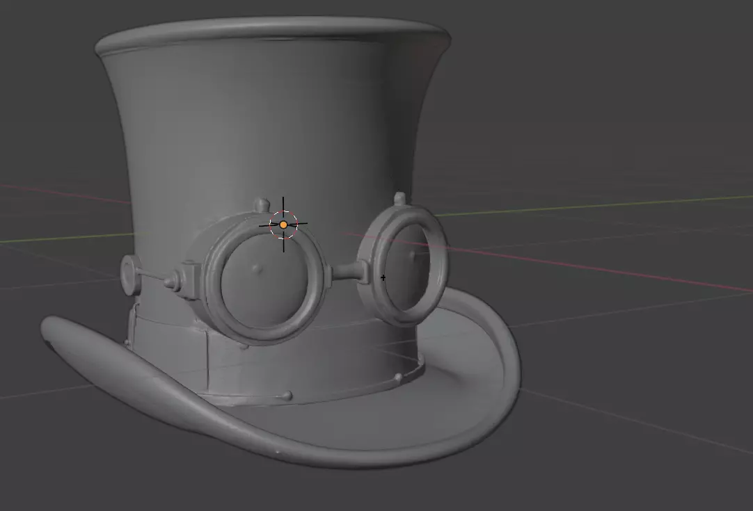 Steam Punk Hat 3D print model