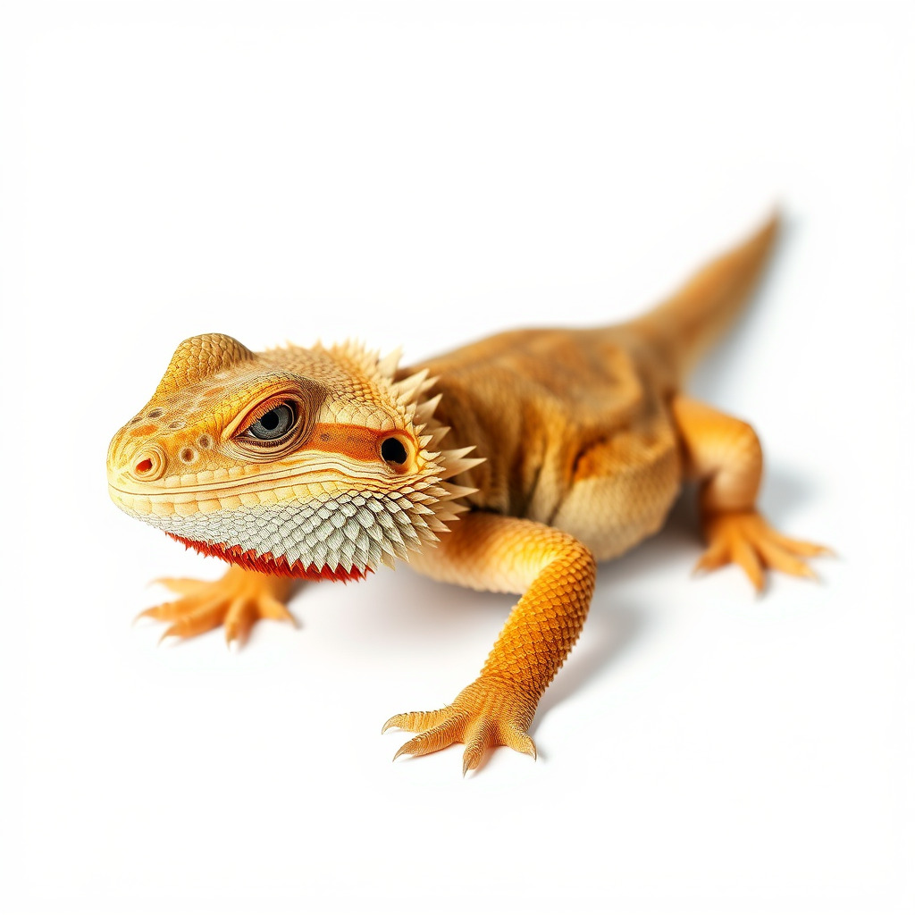 Bearded Lizard Model Pack with Detailed Textures Low-poly 3D model_3