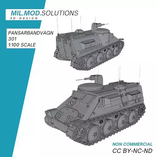 Pansarbandvagn 301 Foersvarsmakten NATO